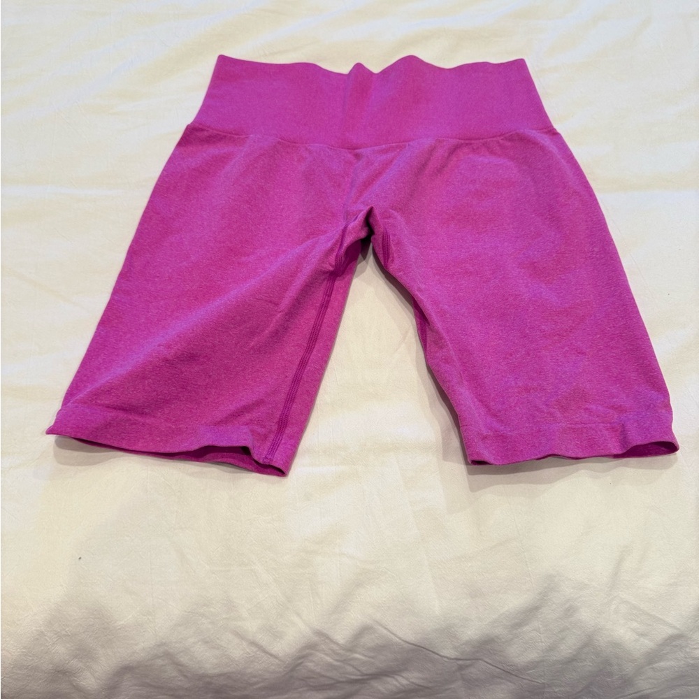 Brand New Vibrant Pink Biker Shorts